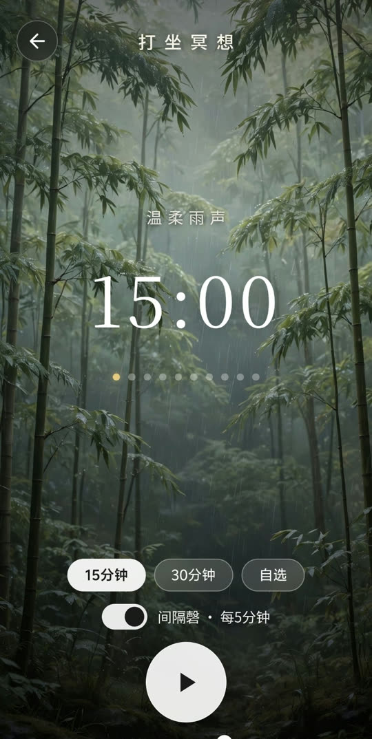 戊日不上香打坐冥想截图